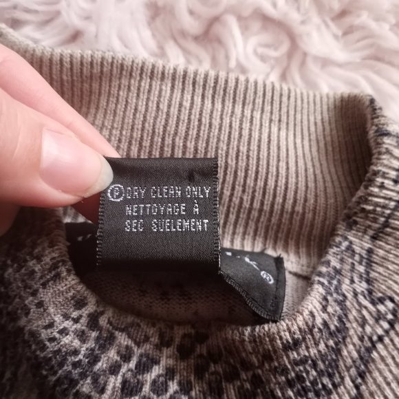 VTG August Silk 100% Silk Alligator Print Vest - Picture 7 of 9